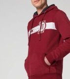 Мужская толстовка Porsche Men's Connecting rod hoodie – Essential, Bordeaux Red, артикул WAP67300M0PESS