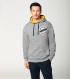 Мужская толстовка Porsche Men's MARTINI RACING® Hoodie, Grey, артикул WAP55800M0P0MR