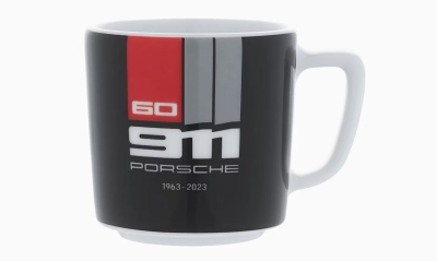 Юбилейная кружка для эспрессо Porsche Collector's Espresso Cup No. 5 – 60Y Porsche 911 – Limited Edition