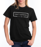 Женская футболка BMW DRIFT HAPPENS T-shirt, Black, Women, артикул J0700000035