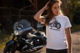 Женская футболка BMW Motorrad Berlin Built T-shirt, White, Women, артикул J0700000133