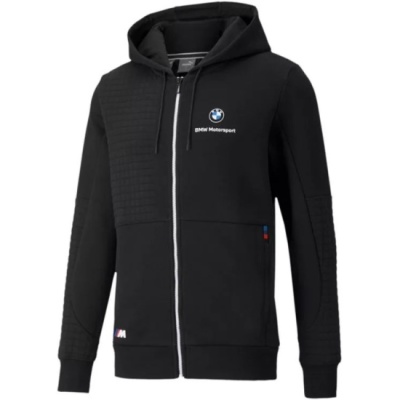 Мужская толстовка с капюшоном BMW Motorsport Jacket, Black