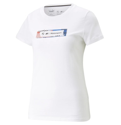 Женская футболка BMW MMS Statement T-shirt, White, Women