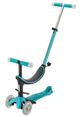 Детский самокат Mercedes Kinder Scooter, 4 in 1, Mint