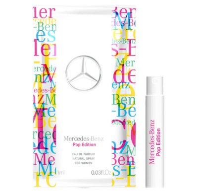 Пробник, женская туалетная вода Mercedes-Benz Pop Edition, Product Samples, 1.5 ml.