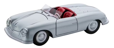 Модель автомобиля Porsche 356 Nr. 1 Roadster, Scale 1:24, Silver