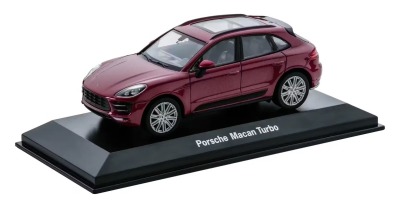 Модель автомобиля Porsche Macan Turbo, Scale 1:43, Impulse Red