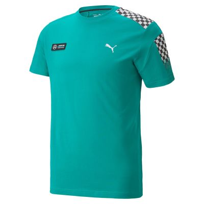 Мужская футболка Mercedes-Benz T-Shirt, Formula 1, Men, Petronas Green