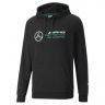 Мужская толстовка-кенгуру Mercedes-AMG Petronas Men's Sweat Hoody, Black, NM, by PUMA