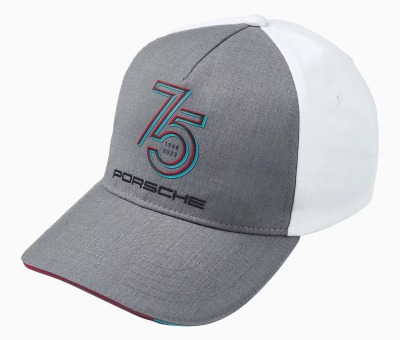 Юбилейная бейсболка Porsche 75Y Baseball Сap, Unisex, Grey