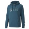 Мужская толстовка-кенгуру Mercedes-AMG Petronas Men's Sweat Hoody, Blue, NM, by PUMA