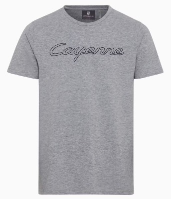 Футболка Porsche Cayenne Unisex T-shirt, Grey Mélange