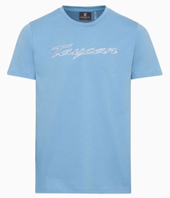 Футболка Porsche Taycan Unisex T-shirt, Frozen Blue Metallic