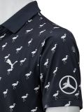 Мужская рубашка-поло для гольфа Mercedes-Benz Golf Polo Shirt, Men's, Navy, артикул B66450585