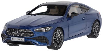 Масштабная модель Mercedes-Benz CLE Coupé, AMG Line, (C236), Spectral Blue, 1:18 Scale