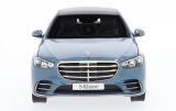 Модель Mercedes-Benz S-Class Long, AMG Line, (V223), Vintage Blue, Scale 1:18, артикул B66960828