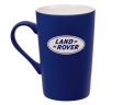 Фарфоровая кружка Land Rover Logo Mug, Soft-touch, 420ml, Dark Blue/White