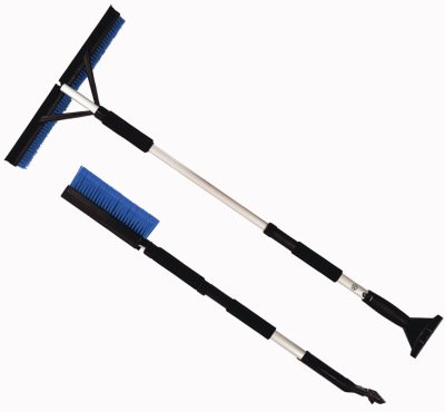 Щетка для уборки снега, телескопическая Volkswagen Snowbrush, Telescopic Rod Blue