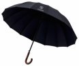 Большой зонт-трость Changan Stick Umbrella, Wooden Handle, Black