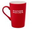 Фарфоровая кружка Range Rover Mug, Soft-touch, 420ml, Red/White