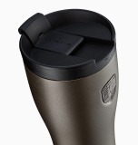 Термокружка Porsche Thermal Travel Cup, Silver Matt, артикул WAP0504020RTHB