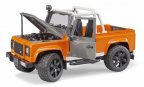 Игрушечный автомобиль Land Rover Bruder Defender Pick Up Toy, Scale 1:16, Orange