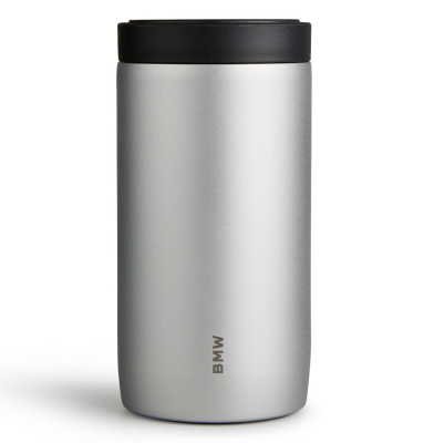Термокружка BMW Thermal Push Cap, 330 ml., silver