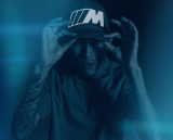 Бейсболка BMW M Trucker Cap, Reflective, Blue, артикул 80165B38D99