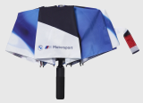 Складной зонт BMW M Motorsport Core Compact Umbrella, Multicolour, артикул 80235B38DA4