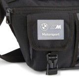 Сумка через плечо BMW M Motorsport Messenger Bag, by PUMA, Black, артикул 80225B319A5