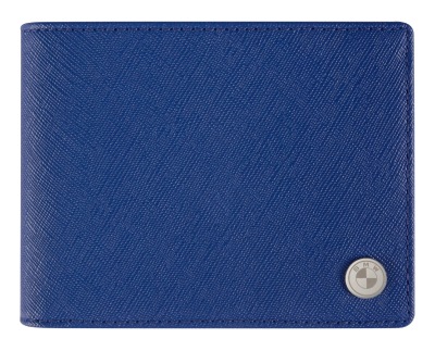 Кожаный кошелек BMW Fashion Wallet with Coin Compartment, Blue