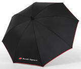 Большой зонт-трость Audi Sport Stick Umbrella XL, black/red, артикул 3122500200