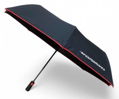 Складной зонт BMW Motorsport Compact Umbrella, Automatic, Black/Red/White