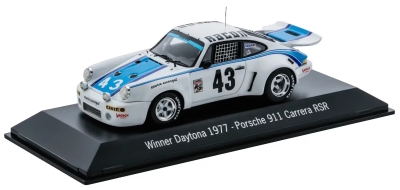 Модель автомобиля Porsche 911 Carrera RSR - Daytona 1977, Scale 1:43