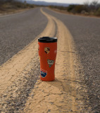 Термокружка Porsche AHEAD Thermos Cup, Orange, артикул WAP0501700SAHD