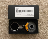 Брелок для ключей Porsche Brake-disc Keyring, yellow, артикул WAP0503700PSAB