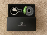 Брелок для ключей Porsche Brake-disc keyring – 918 Spyder, Acid Green, артикул WAP0503010E