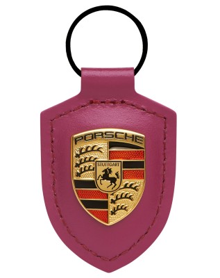 Брелок для ключей с гербом Porsche Crest Keyring, Star Ruby, NM