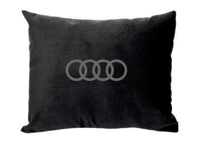 Подушка для салона автомобиля Audi Rings Saloon Cushion, Black