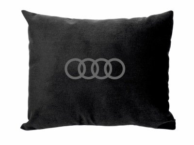 Подушка для салона автомобиля Audi Rings Saloon Cushion, Black