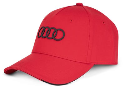 Бейсболка Audi Rings Cap, red