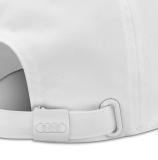 Бейсболка Audi Rings Cap, white, артикул 3132402610