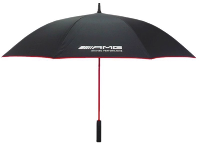 Зонт-трость Mercedes-AMG Driving Performance Stick Umbrella, Black/Red