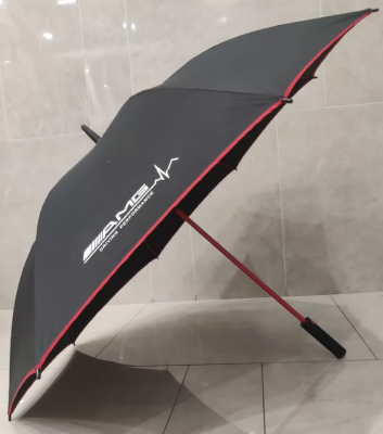 Зонт-трость Mercedes-AMG Driving Performance Stick Umbrella, S2, Black/Red