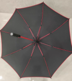Зонт-трость Mercedes-AMG Driving Performance Stick Umbrella, S2, Black/Red, артикул B66959277