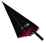 Зонт-трость BMW powered by M Stick Umbrella, Black/Red, артикул 80232864014