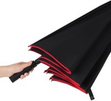 Зонт-трость BMW powered by M Stick Umbrella, Black/Red, артикул 80232864014