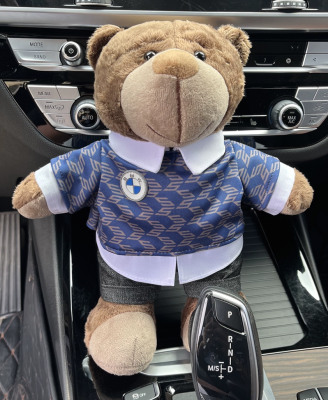 Плюшевый медвежонок BMW Teddy Bear, Classic, Blue Shirt