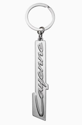 Брелок для ключей Porsche Key ring with Cayenne lettering, silver