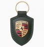 Брелок для ключей с гербом Porsche Crest key ring, Oak Green Metallic